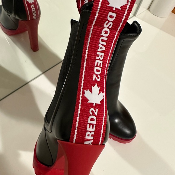 NEW 🔥 Dsquared2 heeled boots, Sz.38 - Picture 5 of 8